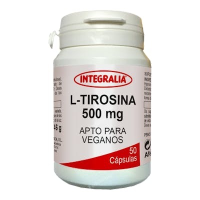 INTEGRALIA L-Tirosina 50 gélules complément alimentaire acide aminé INTEGRALIA L-Tirosina 50 gélules complément alimentaire acide aminé