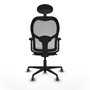 Piqueras y Crespo Chaise de Bureau Jorquera 2D036G1 Blanc