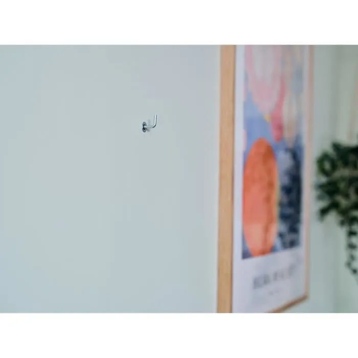 Rapid 5001557 Chevilles d'expansion métalliques pour cloison sèche 6-16 mm - Lot de 12 avec crochets, pitons et gonds - Charge max 40 kg - Pour tableaux, luminaires, horloges