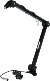 QUIKLOK Support Microphone de Table Pro / Bras Articulé (2 kg)