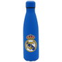 CYP BRANDS Gourde isotherme en acier inoxidable 500ml avec logo Real Madrid, maintient chaud 12h et froid 24h sans BPA, bouchon étanche