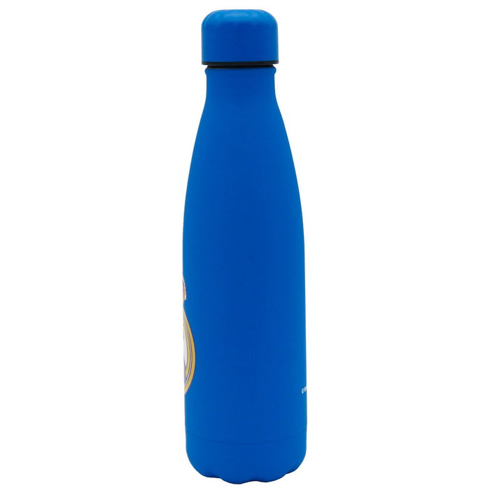 CYP BRANDS Gourde isotherme en acier inoxidable 500ml avec logo Real Madrid, maintient chaud 12h et froid 24h sans BPA, bouchon étanche