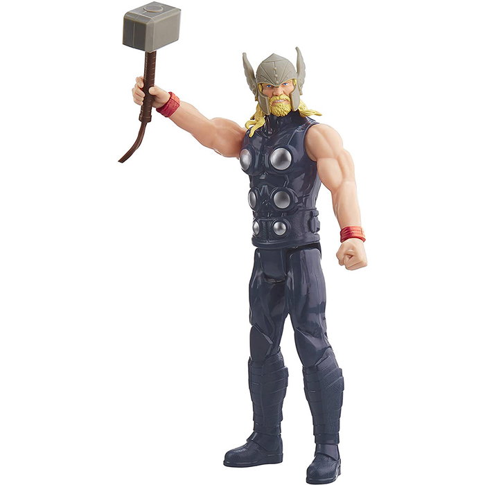 Hasbro - Figure Titan Thor - Avengers - Réf. E7879 - Figurine de collection inspirée de l'univers Marvel - Langue : espagnol Hasbro - Figure Titan Thor - Avengers - Réf. E7879 - Figurine de collection inspirée de l'univers Marvel - Langue : espagnol