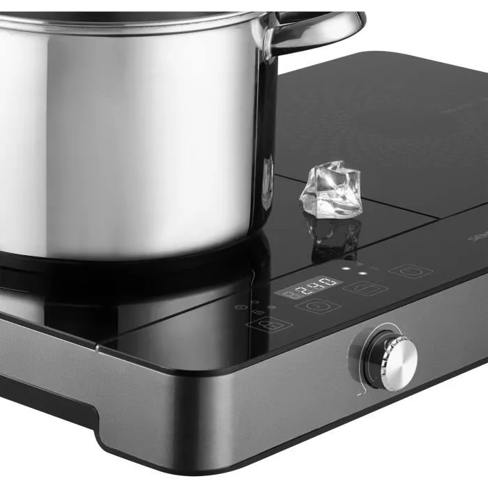 Sencor SCP 4201GY Plaque de cuisson à double induction Gris