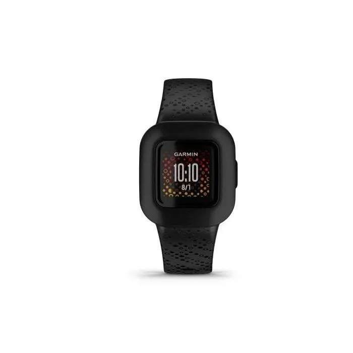 Garmin Vivofit Jr3 - Bracelet d'activité Montre Connectée pour Enfants - Noir Cosmique - Suivi de la Condition Physique