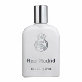 Air-Val Nécessaire de voyage Real Madrid avec Eau de Toilette 100 ml + vaporisateur de poche 10 ml pour hommes - Parfum adulte, emblème du club