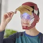 Hasbro Masque électronique Iron Man Avengers avec visière mobile et effets lumineux, déguisement pour enfant dès 5 ans