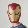 Hasbro Masque électronique Iron Man Avengers avec visière mobile et effets lumineux, déguisement pour enfant dès 5 ans