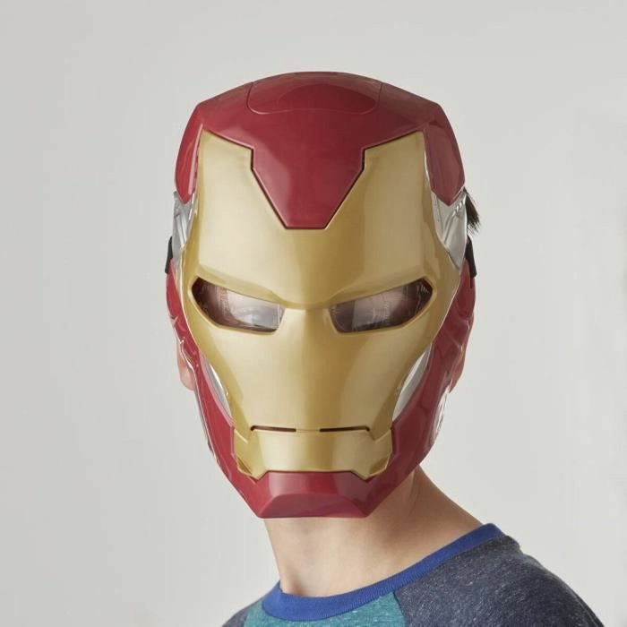 Hasbro Masque électronique Iron Man avec visière mobile et effets lumineux