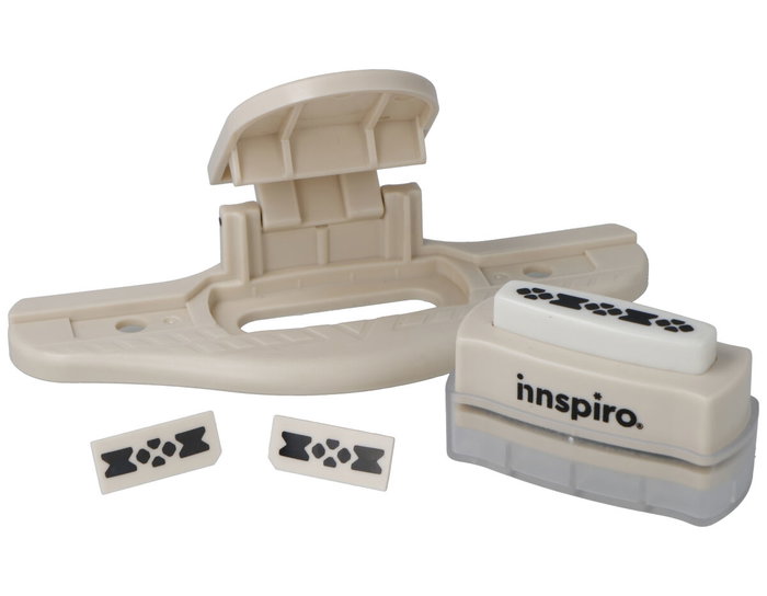 Innspiro Set de perforatrice de bordures avec cartouche fleur 10x43mm