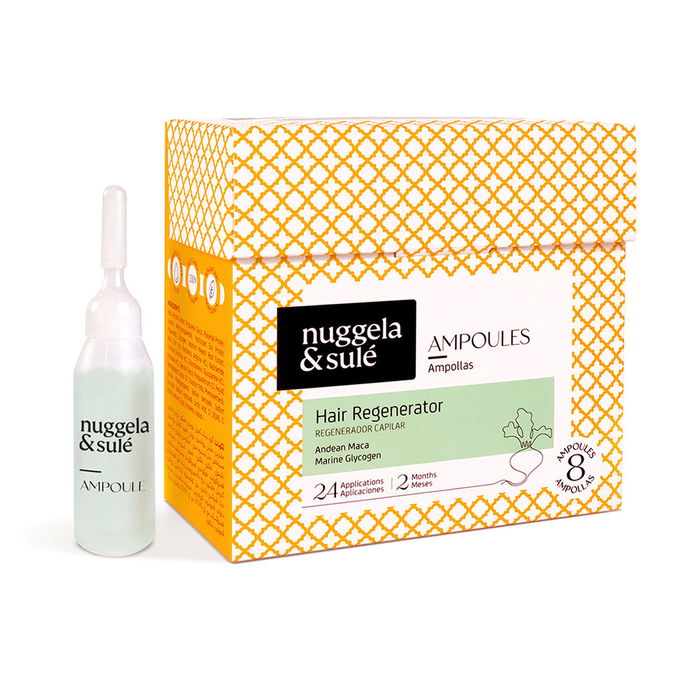 Nuggela & Sulé Ampoules Régénératrices Capillaires, 8 unités Nuggela & Sulé Ampoules Régénératrices Capillaires, 8 unités