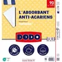 Dodo Housse de matelas anti-acariens 90x190 cm en coton absorbant - Protection contre les taches et les allergènes