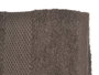 Berilo Serviette de toilette unie 50x90 cm Gris 400 g/m² 80% coton 20% polyester (Set de 24)