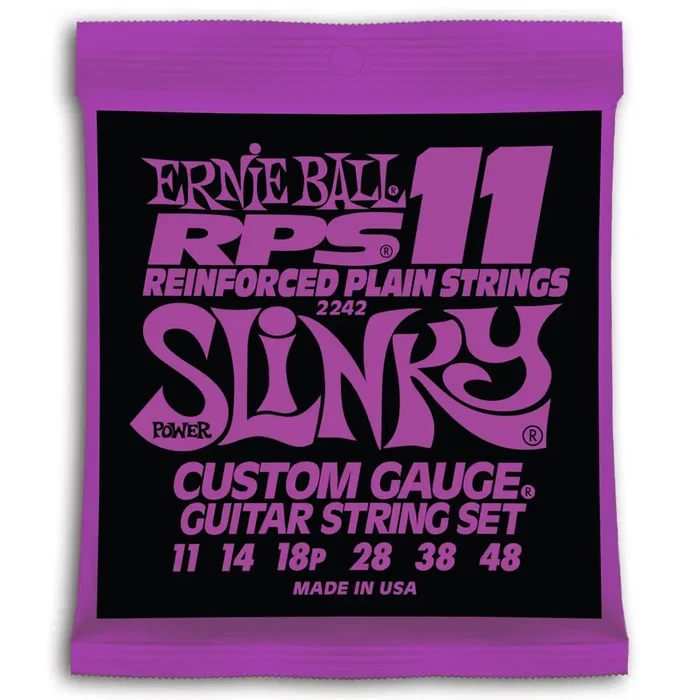 Ernieball Jeu de cordes électriques Slinky Plates RPS 11-48