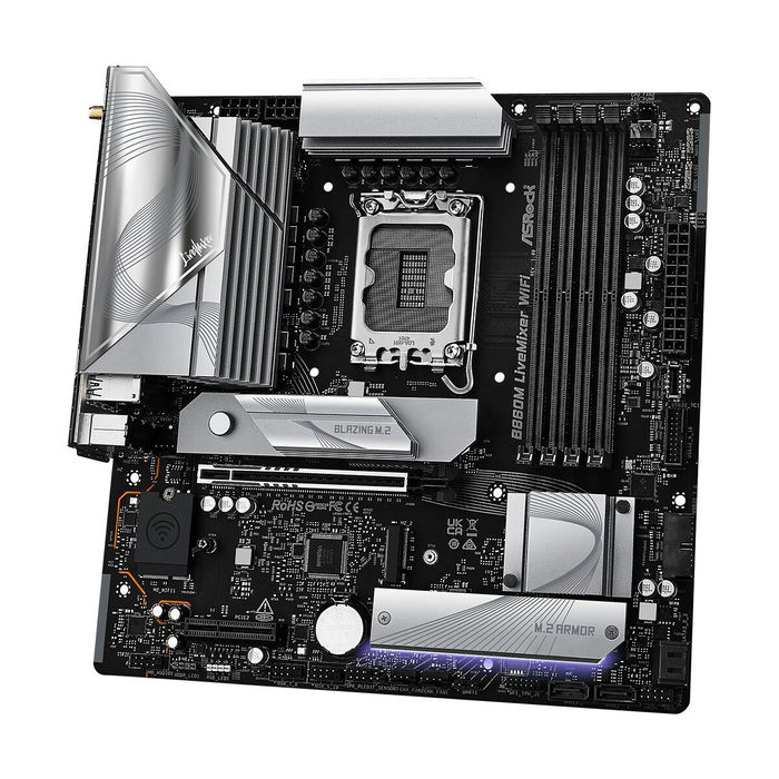 Carte Mère ASRock B860M LiveMixer WiFi Intel B860 LGA 1851