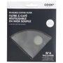 Cook Concept Filtre à café réutilisable en métal taille n°4
