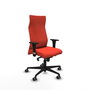 Piqueras Y Crespo Fauteuil Albacete, Orange foncé, Mécanisme Synchrone, Accoudoirs 1D