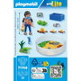 Playmobil 71748 Garçon avec famille de tortues dans un terrarium My Life