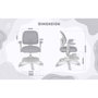 Mark Adler Chaise de Bureau MA-JUNIOR 5.0 GREY Gris