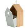 Grouw Maison pour oiseaux en bambou (H. 25 cm)
