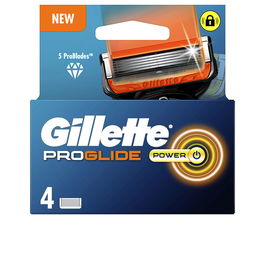 Gillette Chargeur Fusion Proglide Power pour 4 recharges rasoir homme