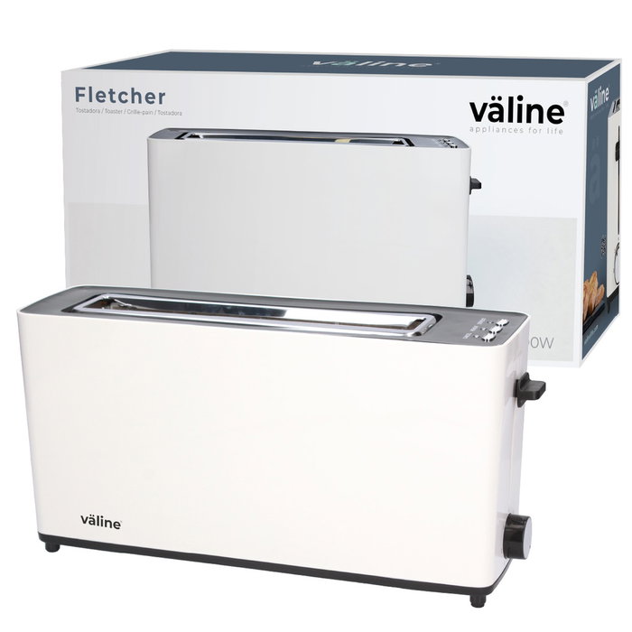 Väline Tostadora Fletcher 900W - Blanco Väline Tostadora Fletcher 900W - Blanco