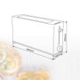 Väline Tostadora Fletcher 900W - Blanco