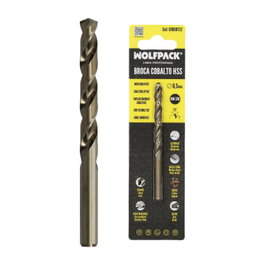 WOLFPACK LINEA PROFESIONAL Mèche Cylindrique Cobalt HSS 6,5 mm
