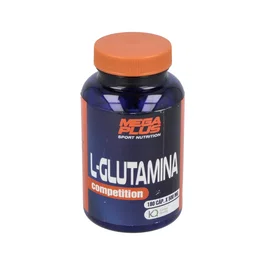 MEGA PLUS L-Glutamina 180 Gélules - Complément Alimentaire pour Masse Musculaire et Récupération