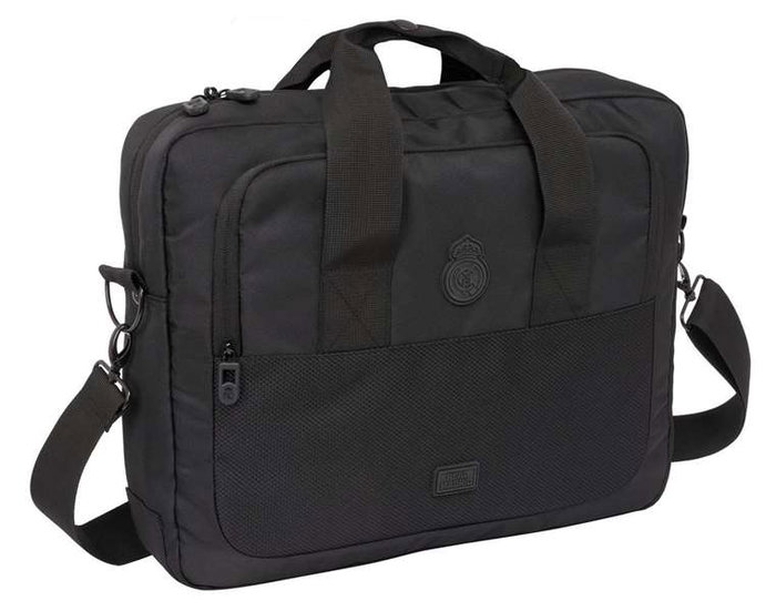 Safta Sacoche pour ordinateur portable 15,6 pouces Real Madrid Premium - 40 x 33 x 9 cm