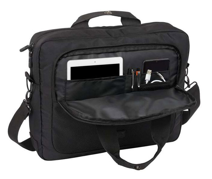 Safta Sacoche pour ordinateur portable 15,6 pouces Real Madrid Premium - 40 x 33 x 9 cm
