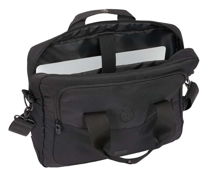 Safta Sacoche pour ordinateur portable 15,6 pouces Real Madrid Premium - 40 x 33 x 9 cm
