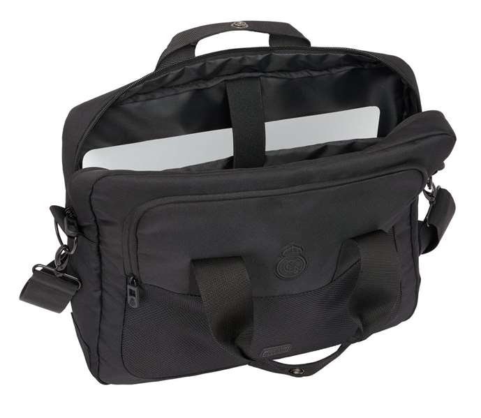 Safta Sacoche pour ordinateur portable 15,6 pouces Real Madrid Premium - 40 x 33 x 9 cm
