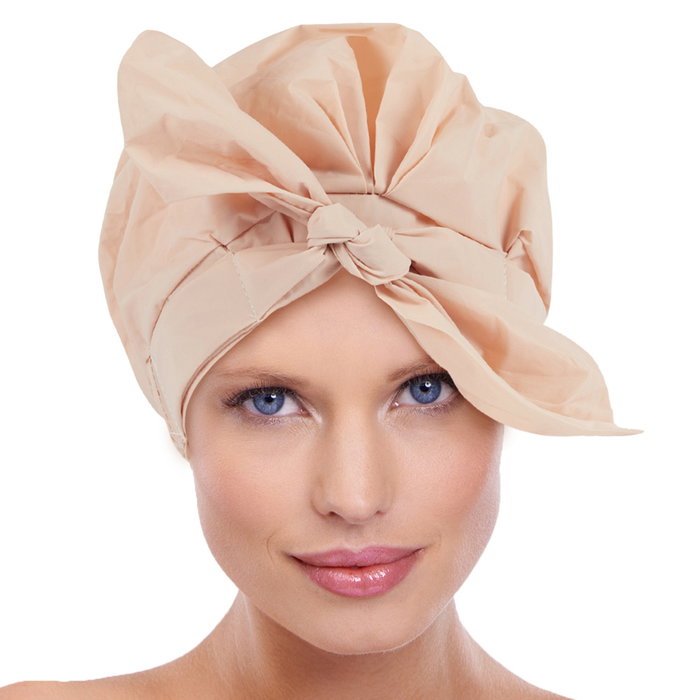 Cosmetic Club Bonnet de bain avec boîte de support