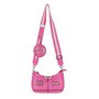 Barbie Sac à main bandoulière pour enfant Fancy 2.0 Varsity en PVC avec intérieur polyester, dimensions 6,5 x 23,5 x109 cm, âge minimum 3 ans