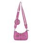 Barbie Sac à main bandoulière pour enfant Fancy 2.0 Varsity en PVC avec intérieur polyester, dimensions 6,5 x 23,5 x109 cm, âge minimum 3 ans