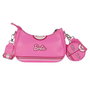 Barbie Sac à main bandoulière pour enfant Fancy 2.0 Varsity en PVC avec intérieur polyester, dimensions 6,5 x 23,5 x109 cm, âge minimum 3 ans
