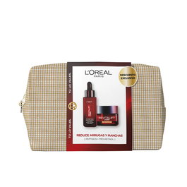 L'Oréal Paris - REVITALIFT LASER SET 2 pièces - Sérum Visage 30 ml + Crème Visage SPF 25 50 ml - Anti-Âge Triple Action (Rides, Raffermissement, Éclat)