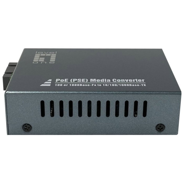 Level GVT-2013 Convertisseur de média Gigabit RJ45 vers SC Multimode PoE+ Level GVT-2013 Convertisseur de média Gigabit RJ45 vers SC Multimode PoE+