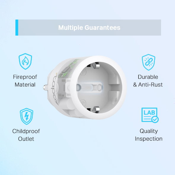 TP-Link Tapo P115 Mini Prise Connectée WiFi avec Monitoring de Consommation, Compatible Alexa et Google Home TP-Link Tapo P115 Mini Prise Connectée WiFi avec Monitoring de Consommation, Compatible Alexa et Google Home
