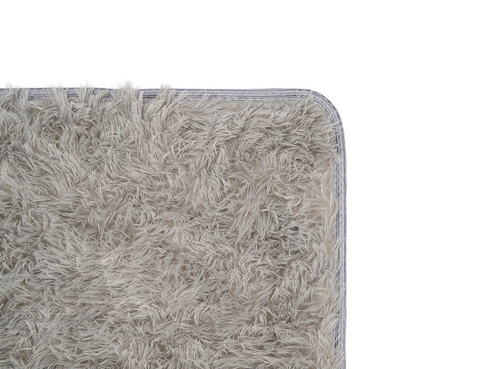 BERILO Alfombra de baño à poils Gris 40x60cm