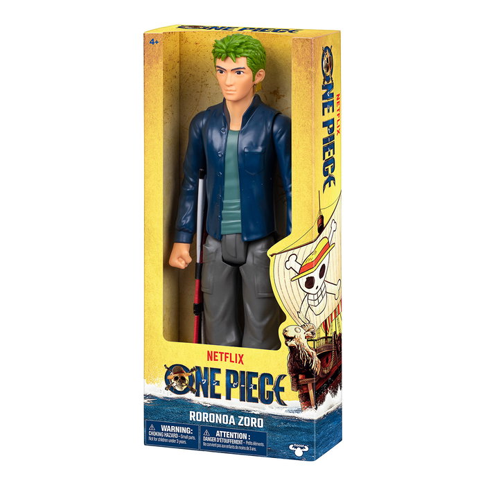 Moose Toys Figurine articulée Roronoa Zoro 30 cm One Piece Netflix