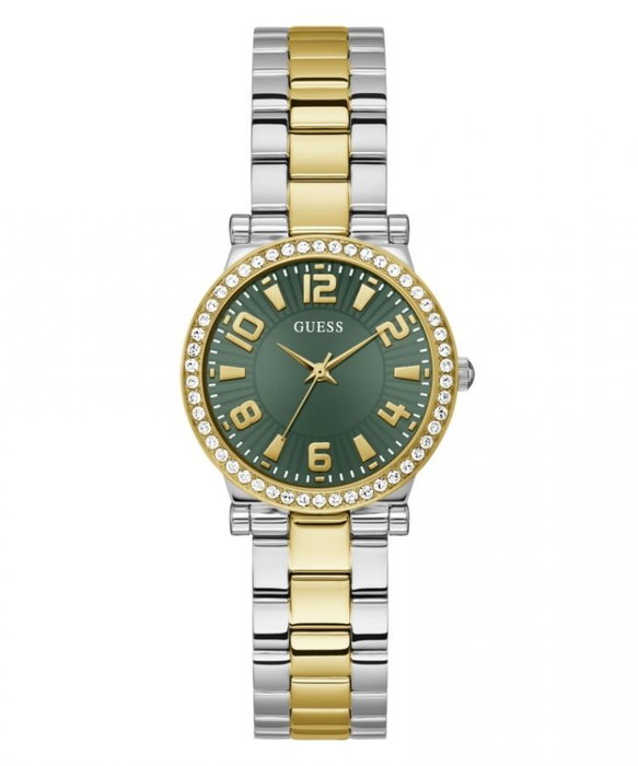 Guess GW0686L2 avec bracelet doré et cadran vert Guess GW0686L2 avec bracelet doré et cadran vert