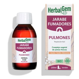 HERBALGEM Jarabe Fumadores Vías respiratorias Bio 250 ml