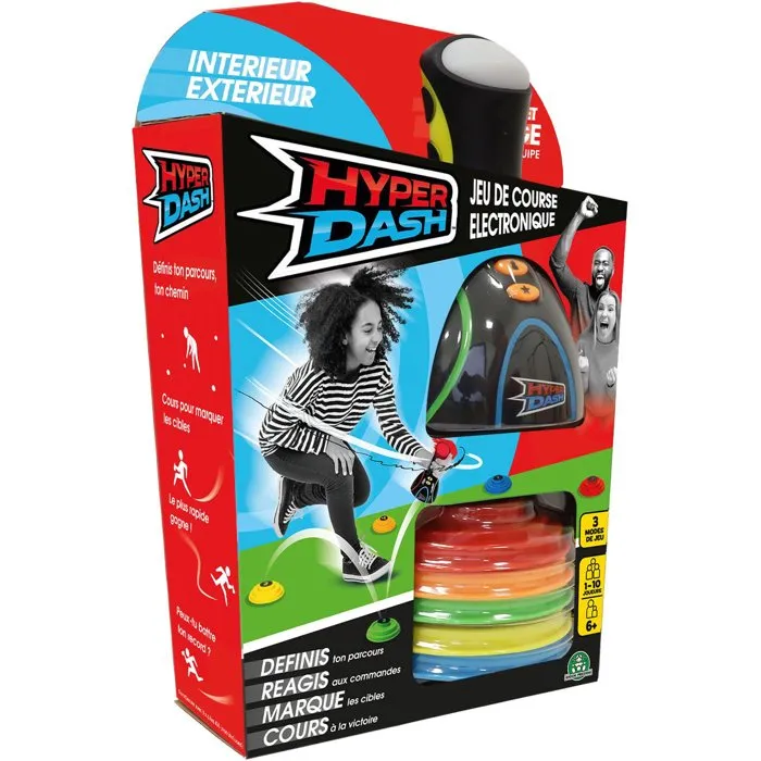 Hyper Dash - Jeu d'adresse et de rapidité avec 5 cibles Hyper Dash - Jeu d'adresse et de rapidité avec 5 cibles