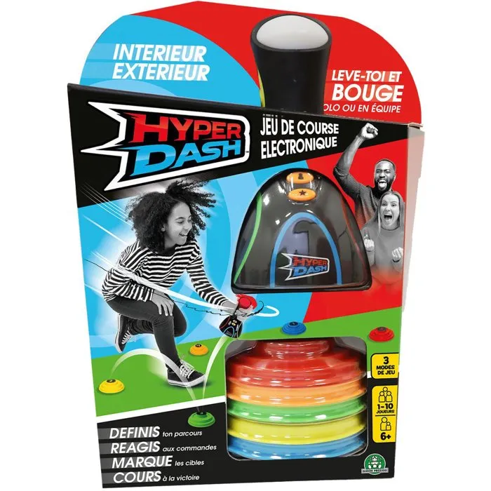 Hyper Dash - Jeu d'adresse et de rapidité avec 5 cibles Hyper Dash - Jeu d'adresse et de rapidité avec 5 cibles