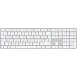 Apple Magic Keyboard avec Touch ID et pavé numérique pour Mac Apple Silicon - Clavier français AZERTY - Touches blanches