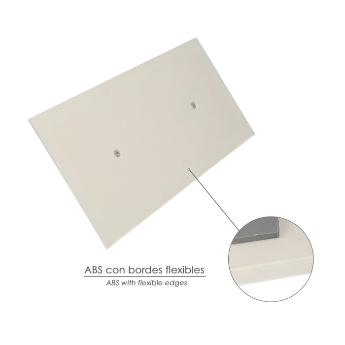 WOLFPACK LINEA PROFESIONAL Talocha Plastico Borde Flexible 303 x 142 mm