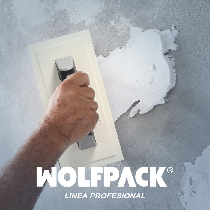 WOLFPACK LINEA PROFESIONAL Talocha Plastico Borde Flexible 303 x 142 mm
