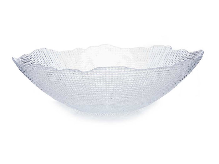 Vivalto Bowl Cristal Infinity 31 cm Transparent (Set de 4)